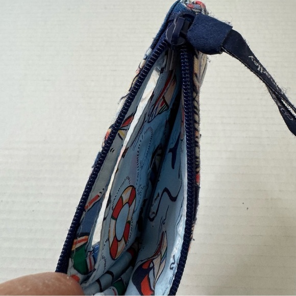 Vera Bradley Morning Shells Zip ID Case Small Wallet - Picture 3 of 3